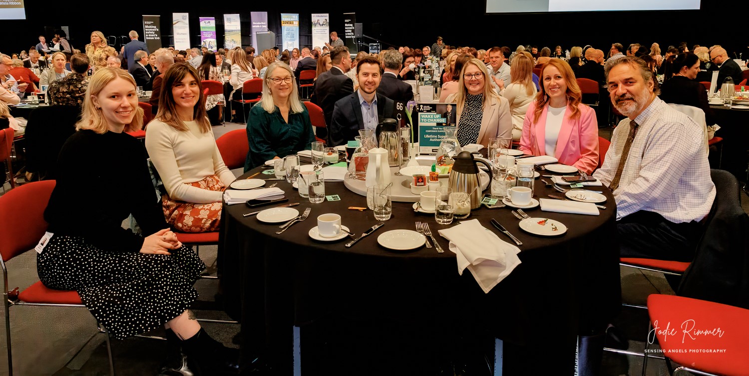 LSA Staff at the 2023 Adelaide White Ribbon Breakfast.